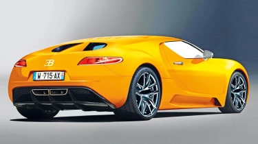 Bugatti Veyron rear