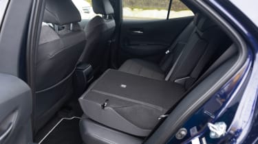 Updated Toyota Corolla - rear seats