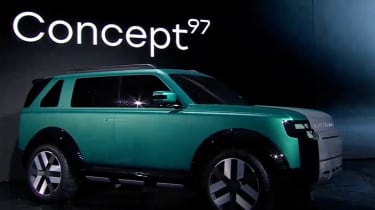 Freelander 97 Concept - green front angled