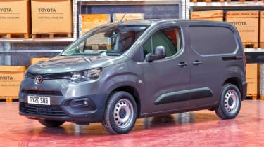Toyota Proace City - parked in warehouse
