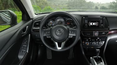 Mazda 6 automatic interior