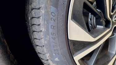 Nissan Qashqai e-Power Tekna+ - tyre size