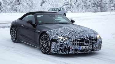 Mercedes-AMG SL Facelift - front 3/4