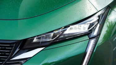 Peugeot 308 hybrid review - headlight