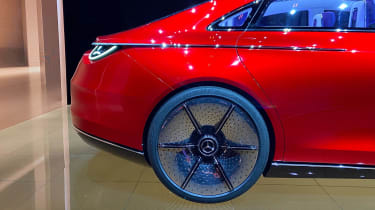 Mercedes Concept CLA Class Munich - rear wheel