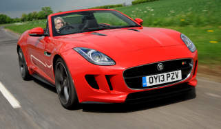 Jaguar F-Type front action