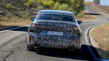 BMW M350 xDrive prototype - full rear