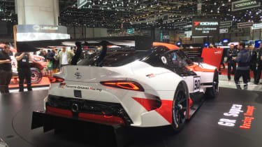 Toyota GR Supra concept Geneva 2018 rear 