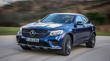 Mercedes-AMG GLC 43 Coupe front tracking