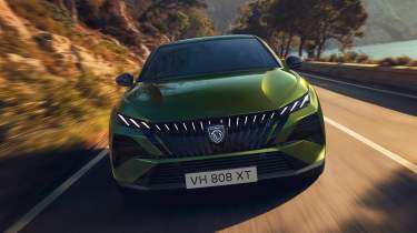 Peugeot E-408 facelift - full front