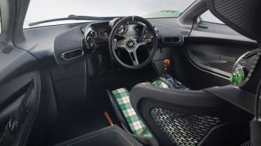 GMA S1 LM green steering wheel