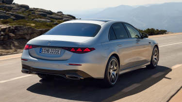Mercedes S-Class facelift - rear action