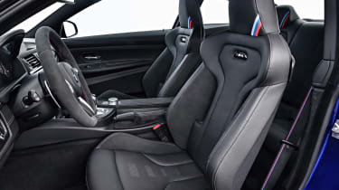 BMW M4 CS - front seats