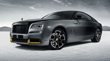 Rolls-Royce Wraith Black Arrow - front angle static