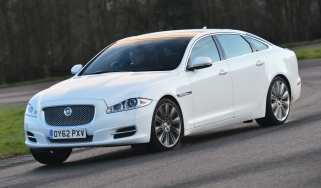 Jaguar XJ L front cornering