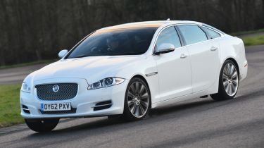 Jaguar XJ L front cornering