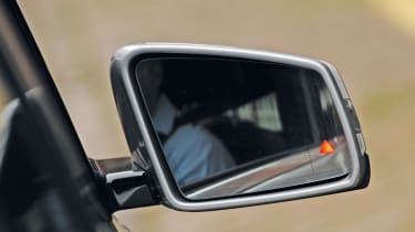Mercedes B-Class mirror detail