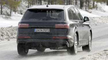 Audi Q7 facelift (winter testing) - rear