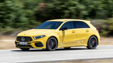 Mercedes-AMG A 45 S - front/side