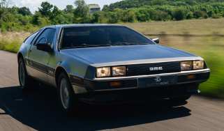 Electrogenic DeLorean DMC-12 - front action