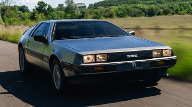 Electrogenic DeLorean DMC-12 - front action