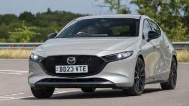Mazda 3 front corner right