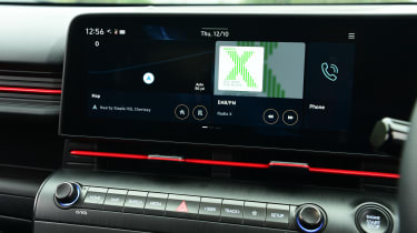 Hyundai Kona N Line – infotainment screen