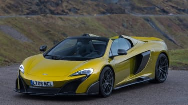 McLaren 675LT Spider 2016 review - pictures  Auto Express