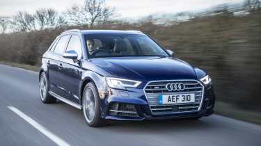 Three-car garage: Audi S3