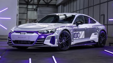 Audi RS e-tron GT Ice Race Edition - front 3/4 static