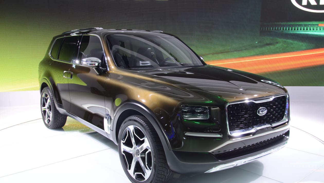 Kia Telluride SUV concept unveiled at Detroit 2016 | Auto Express