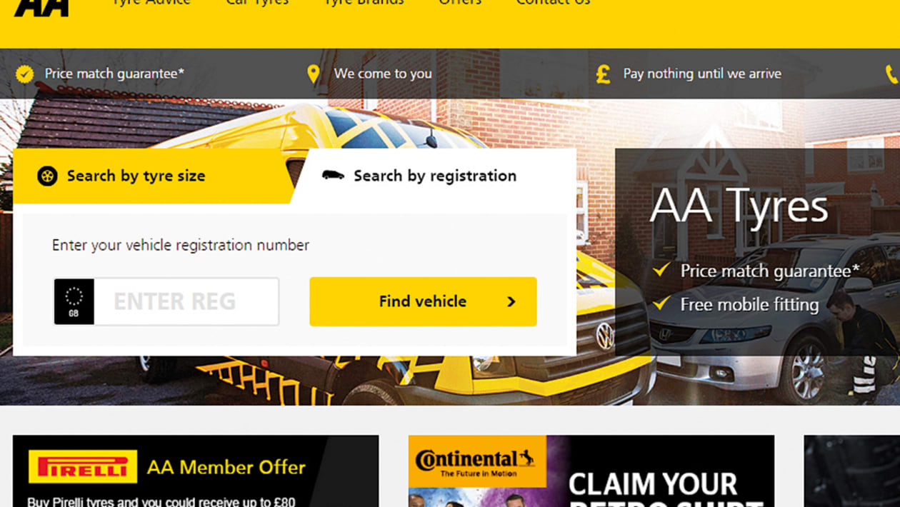 AA Tyres Auto Express