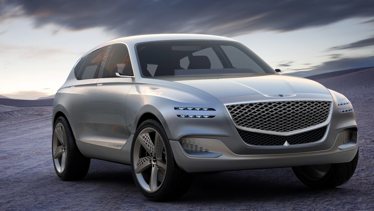 Genesis GV80 fuelcell SUV concept revealed at New York Auto Express