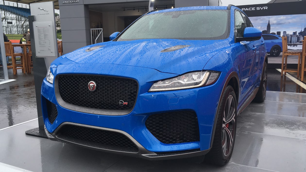 New Jaguar F-Pace SVR makes UK debut | Auto Express