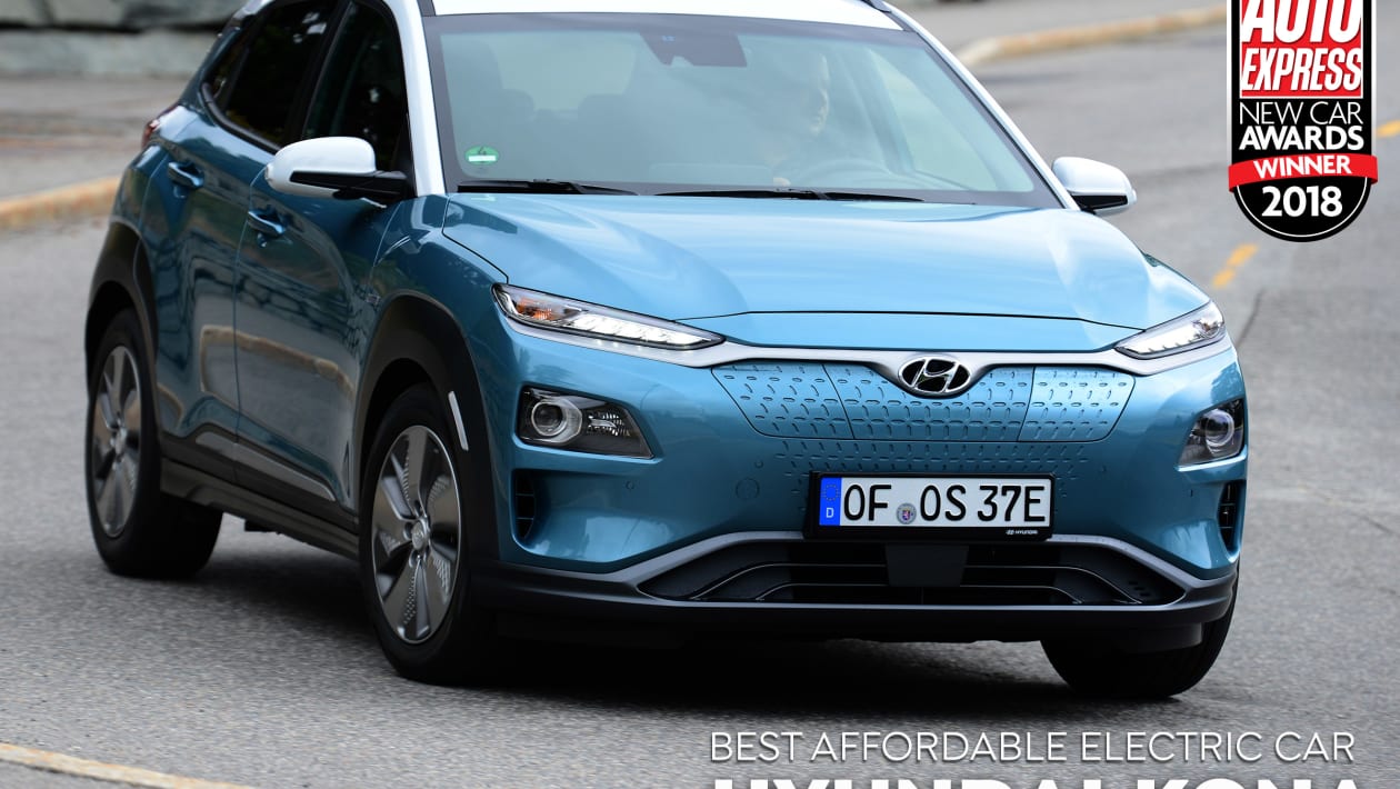 Uitstralen groet parachute Affordable Electric Car of the Year 2018: Hyundai Kona Electric | Auto  Express