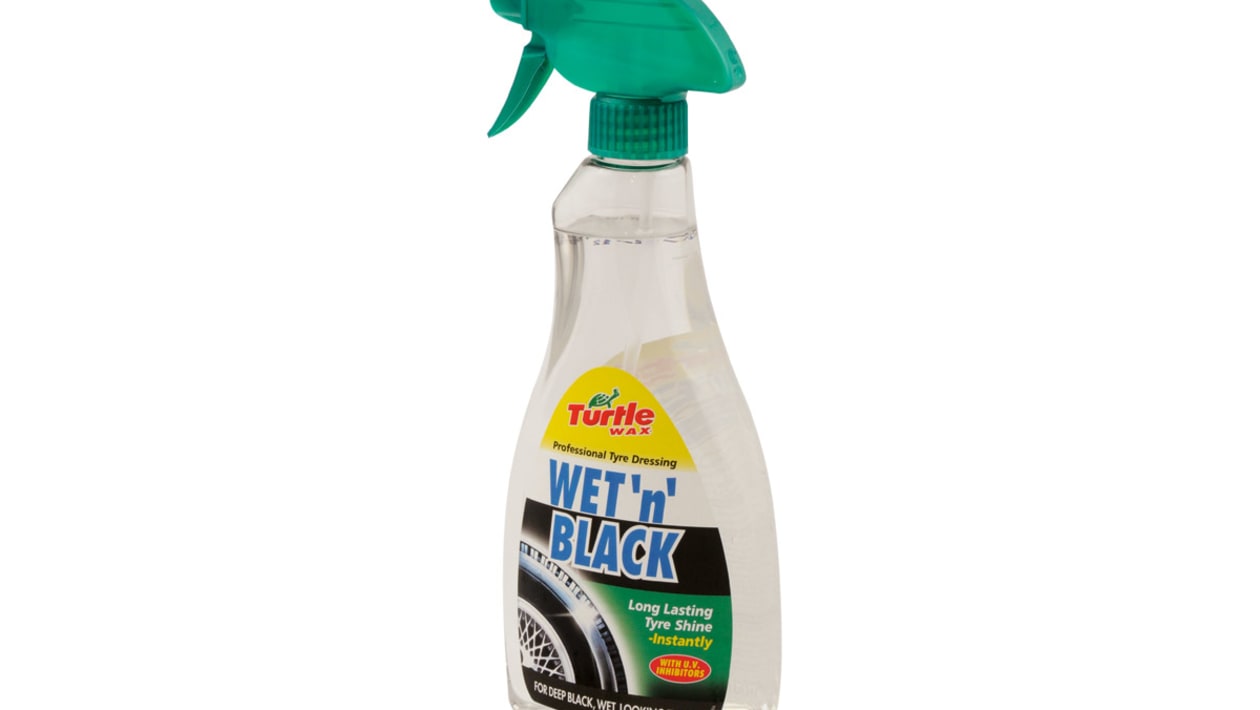 Deep, Lasting Shine  Turtle Wax Wet'N Black Tire Shine 