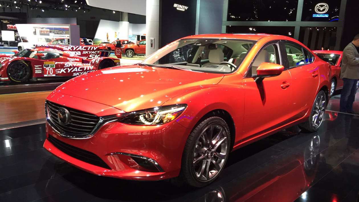 Mazda 6 gets a facelift at the 2014 LA Motor Show | Auto Express