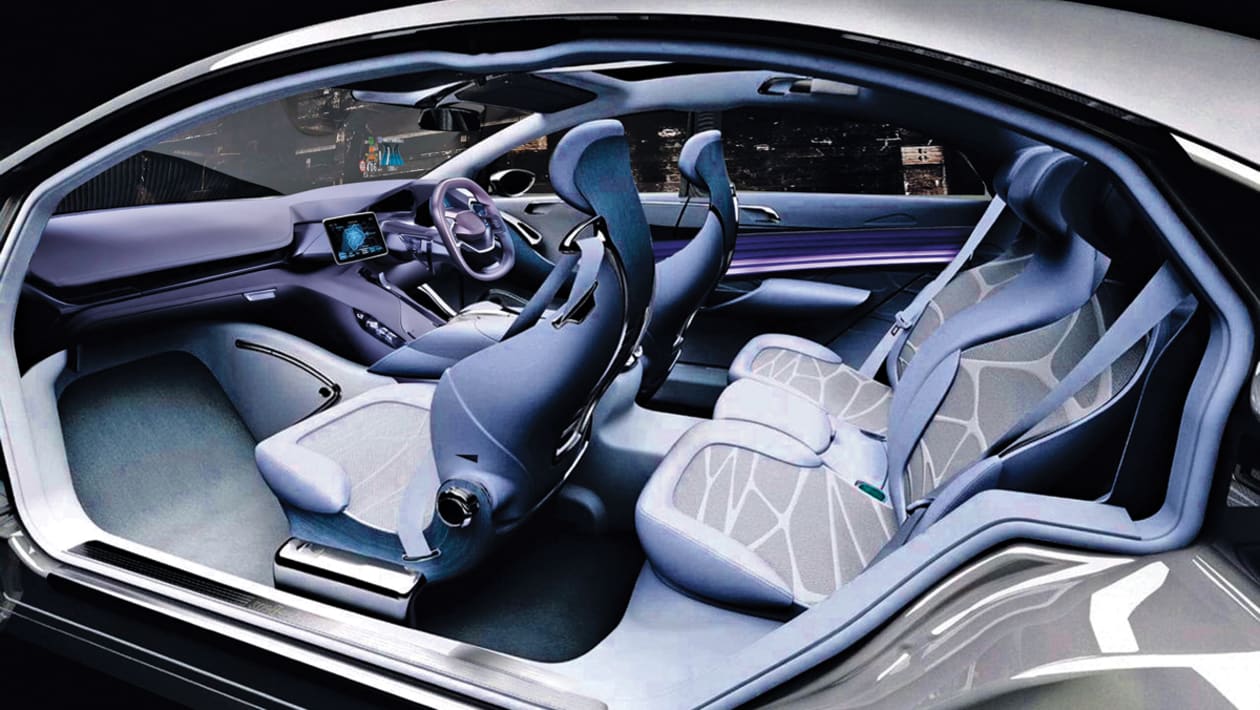 Ремонт интерьера автомобиля Car of the future - interior Auto Express