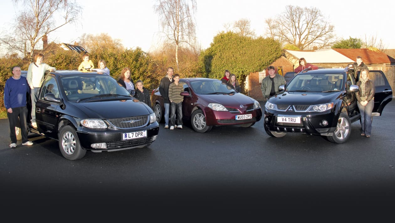 SUV v MPV v Hatch used test Auto Express