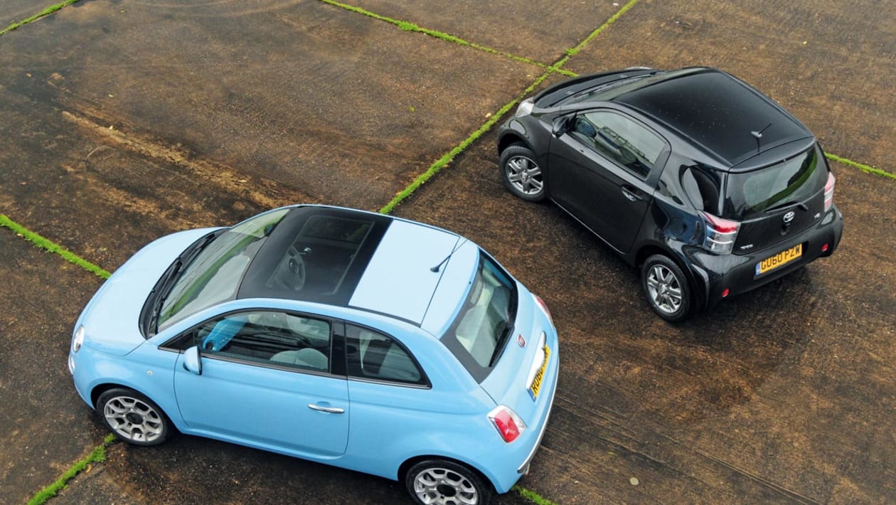 Fiat 500 TwinAir vs. Toyota iQ | Car Group Tests | | Auto Express