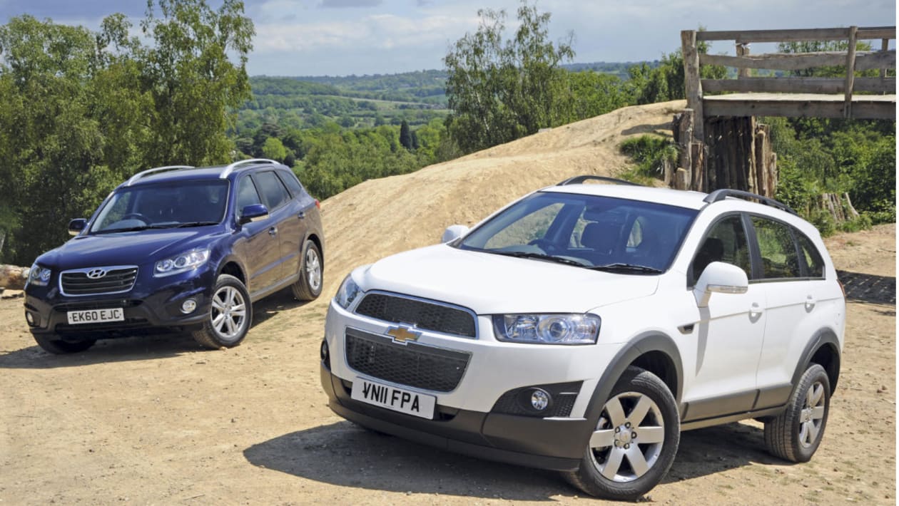 Chevrolet Captiva vs Hyundai Sante Fe | Twin Test | | Auto Express