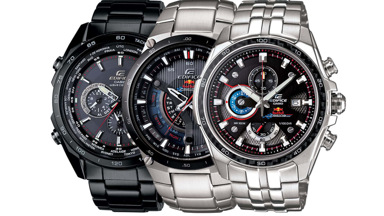 Casio Edifice Red Bull Watches Product Reviews Auto Express