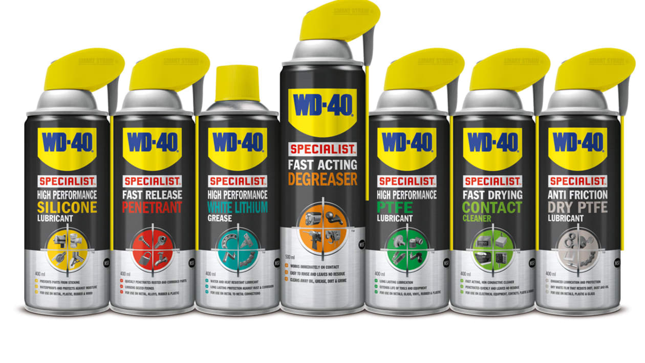 WD-40 Specialist Silicone Spray Lubricant 400ml Can - 1 can