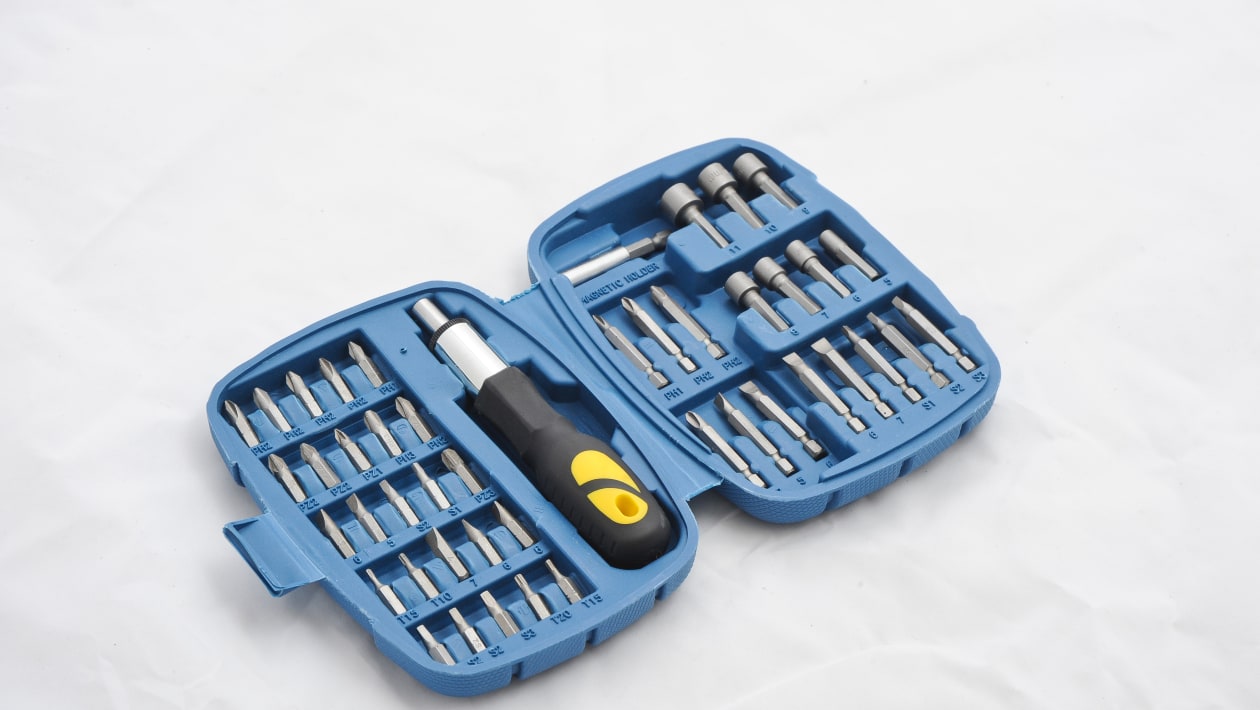 Silverline Ratchet Driver Bit & Socket Set 427611 Auto Express