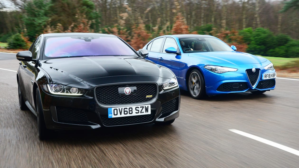 Jaguar XE vs Jaguar XF