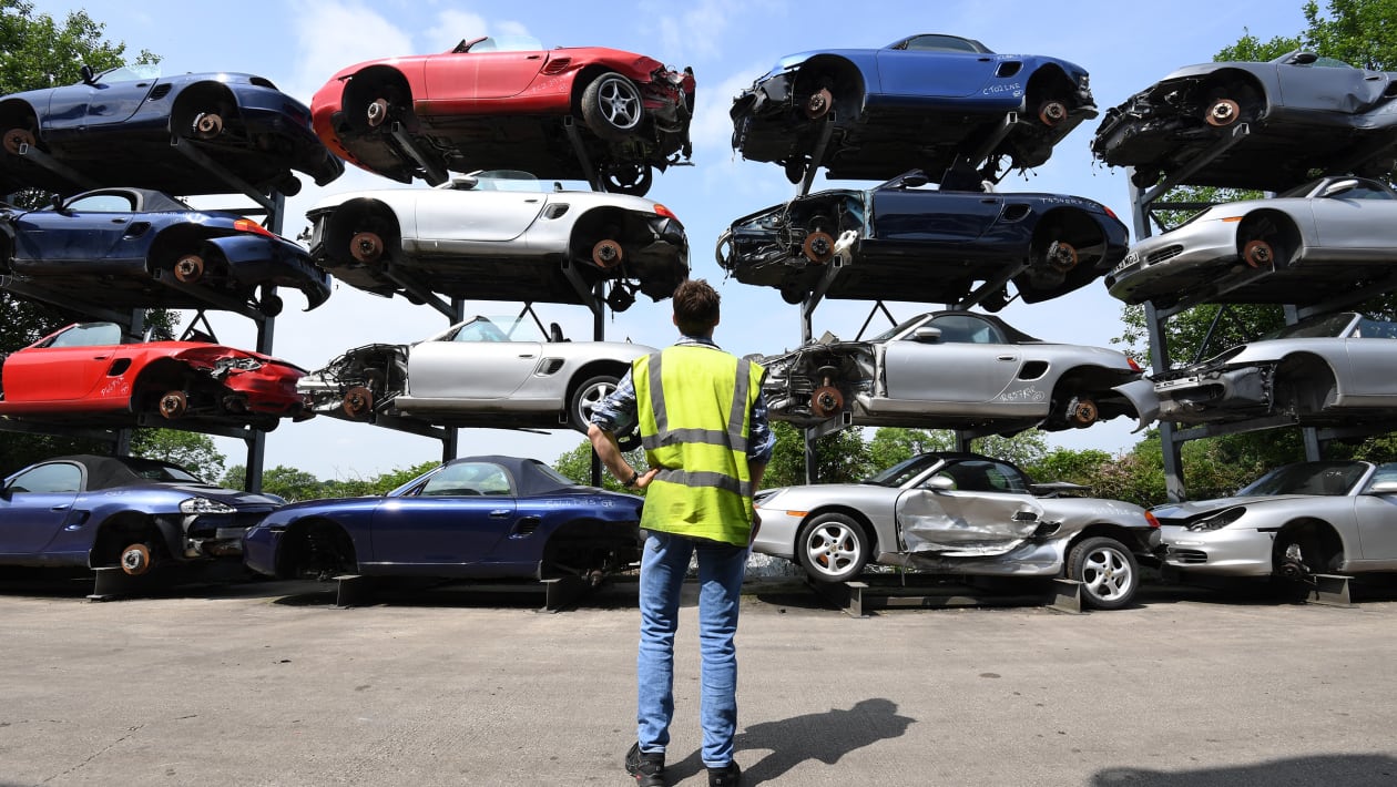 Salvage supercars the UK scrapyard with a difference Auto Express