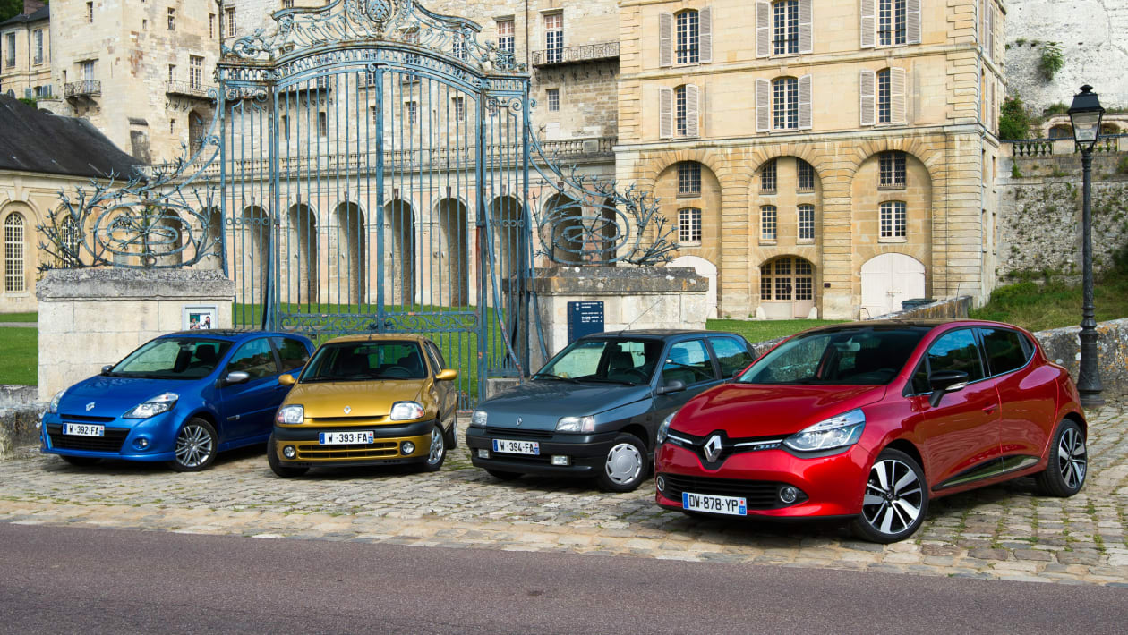 Old vs new: the Renault Clio through four generations - pictures | Auto ...