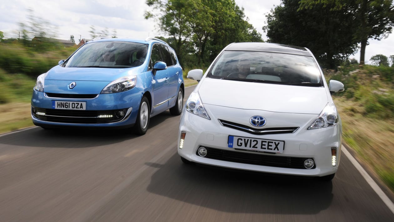 Toyota Prius+ vs Renault Grand Scenic Auto Express
