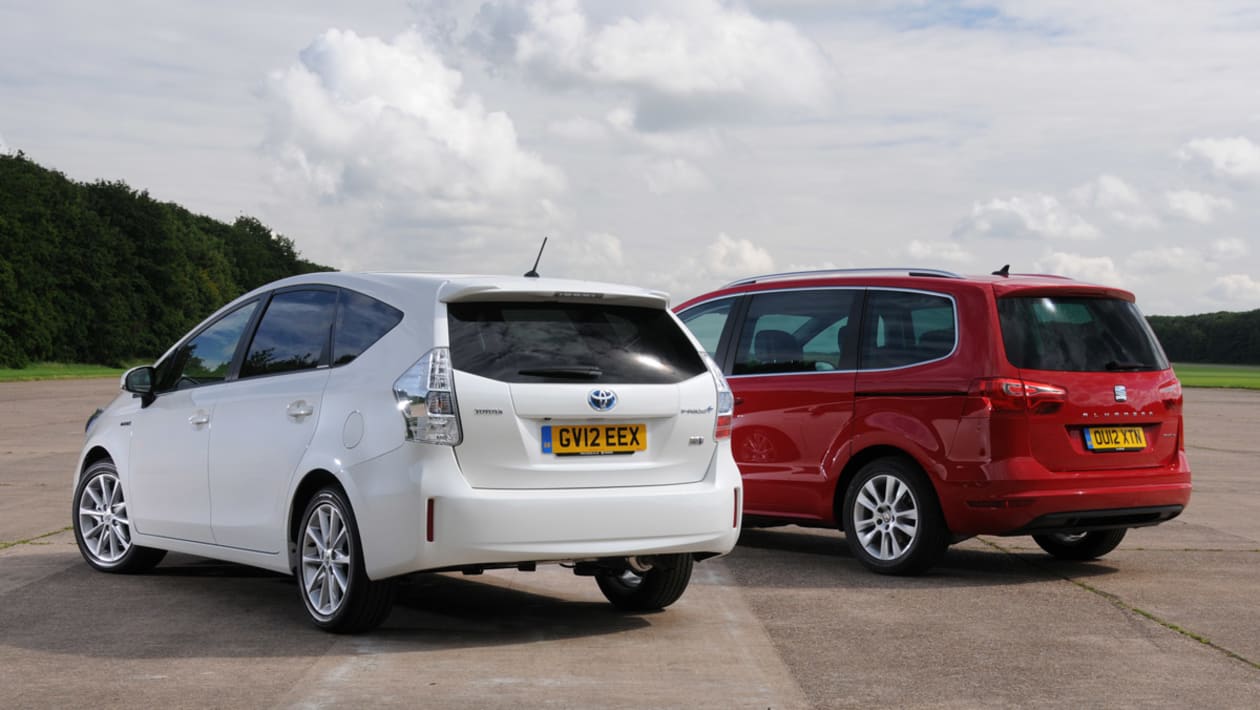 Toyota Prius+ vs SEAT Alhambra Auto Express