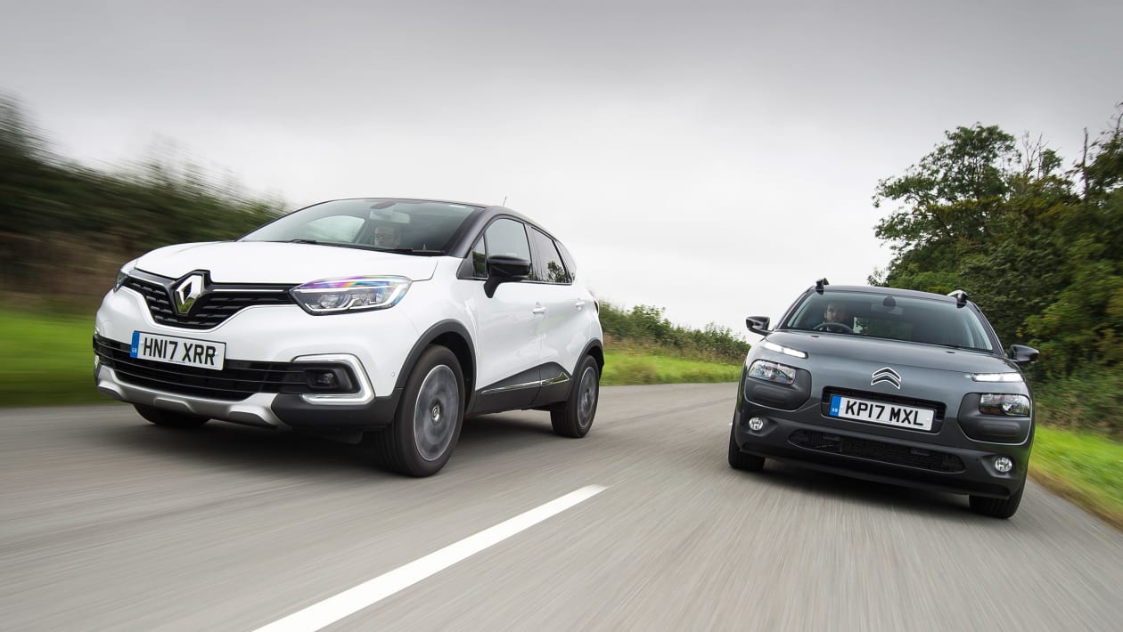 Renault Captur vs Citroen C4 Cactus - pictures | Auto Express